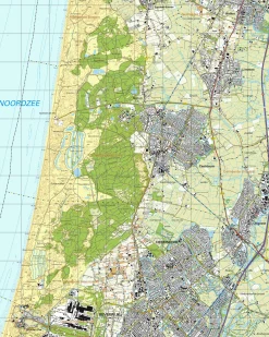 Topografische Kaart 19C Castricum