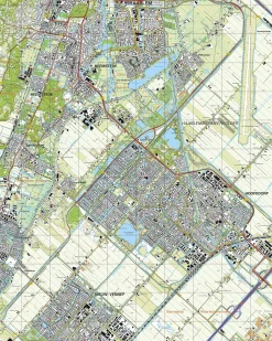 Topografische Kaart 25C Hoofddorp