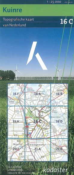 Topografische Kaart 16C Kuinre