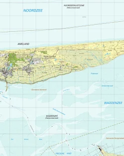Topografische Kaart 2C Midden Ameland