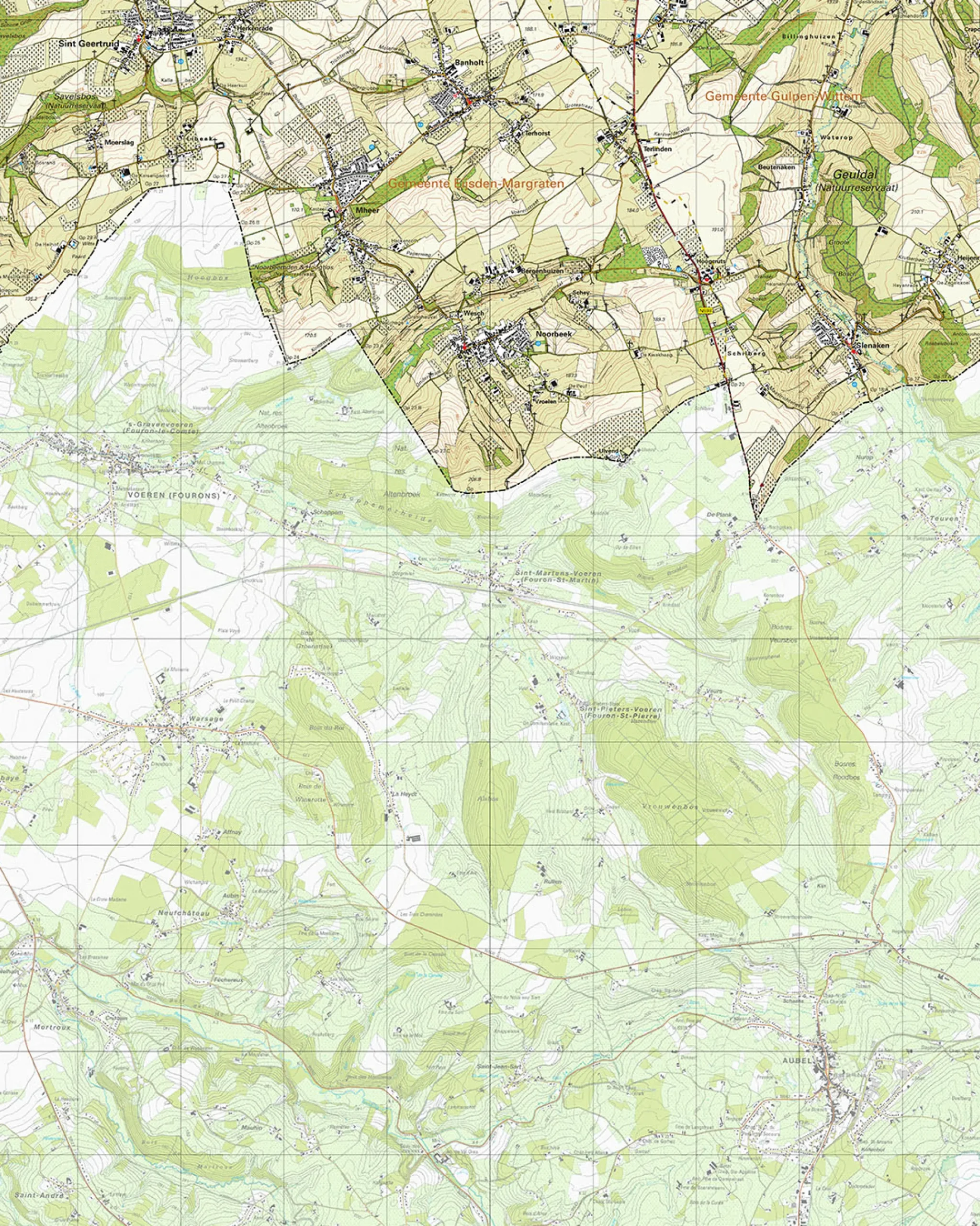 Topografische Kaart 62C Noorbeek