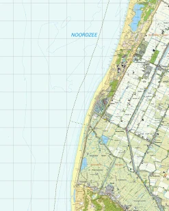 Topografische Kaart 14C Petten