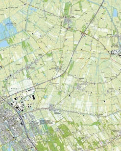 Topografische Kaart 11D Heerenveen