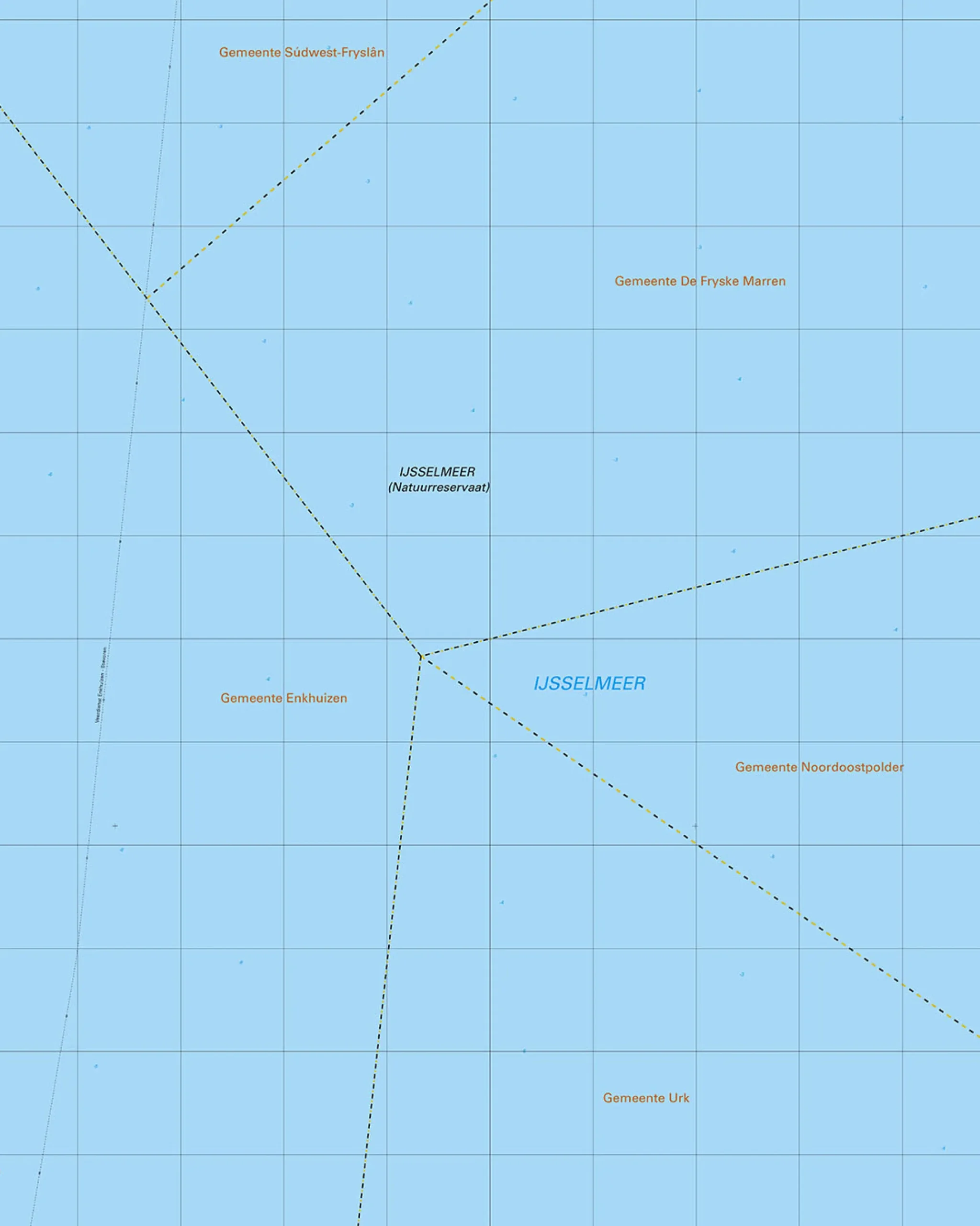Topografische Kaart 15D Ijsselmeer