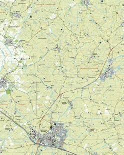 Topografische Kaart 10E Bolsward