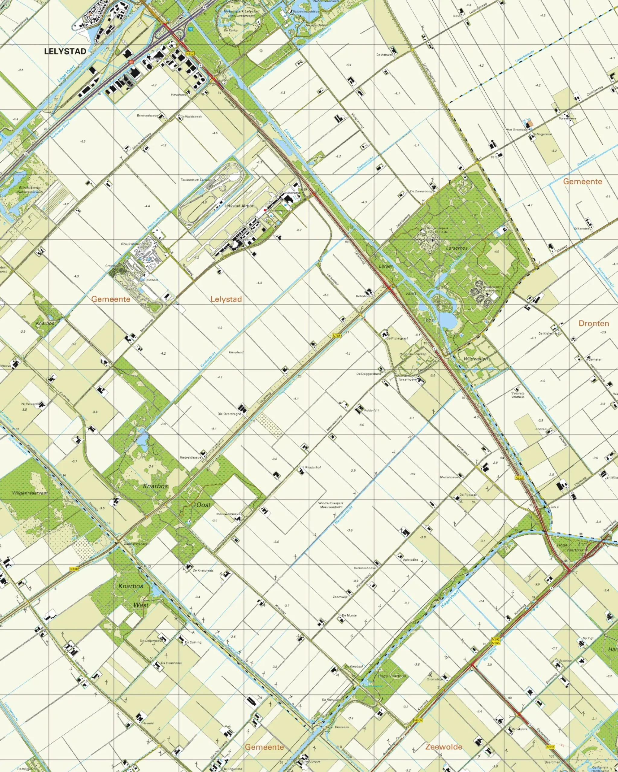 Topografische Kaart 26E Larserbos
