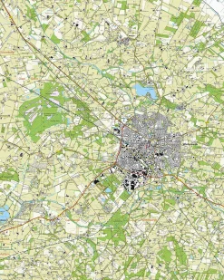 Topografische Kaart 41E Winterswijk