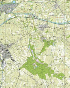 Topografische Kaart 21F De Wijk