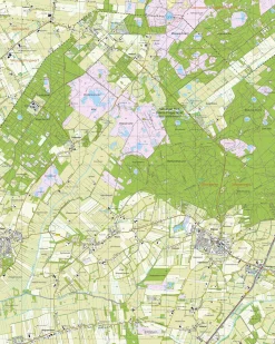 Topografische Kaart 16F Diever