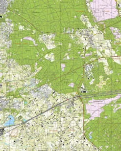 Topografische Kaart 32F Garderen