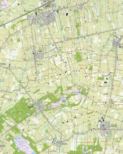 Topografische Kaart 11F Marum