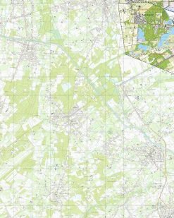 Topografische Kaart 57G Budel-Dorplein