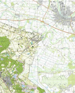 Topografische Kaart 46G Nieuw-Bergen