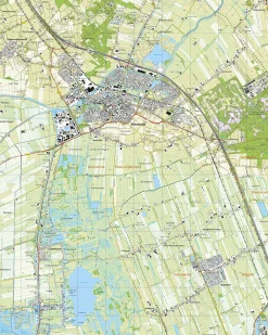 Topografische Kaart 16G Steenwijk