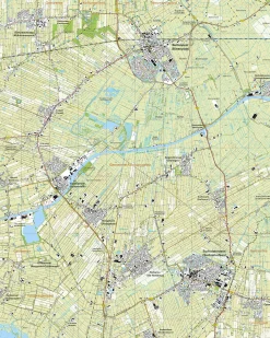 Topografische Kaart 6G Surhuisterveen