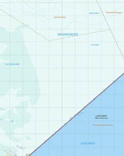 Topografische Kaart 9H Afsluitdijk