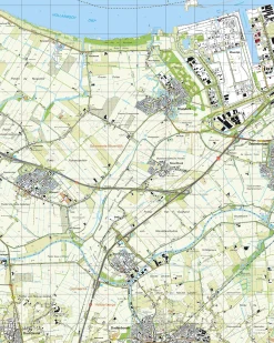 Topografische Kaart 43H Klundert