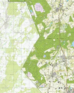 Topografische Kaart 50H Lage Mierde