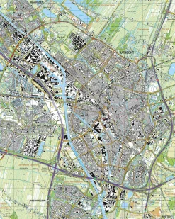 Topografische Kaart 31H Utrecht