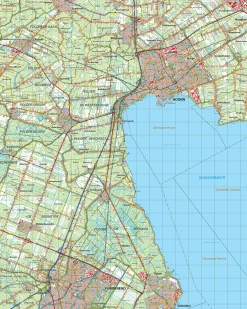 Topografische Kaart 19 Oost Alkmaar