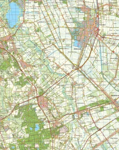 Topografische Kaart 12 Oost Assen