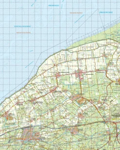 Topografische Kaart 5 Oost Harlingen