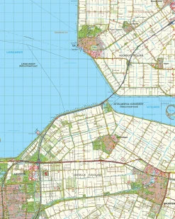 Topografische Kaart 20 Oost Lelystad