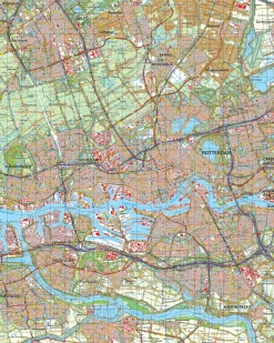 Topografische Kaart 37 Oost Rotterdam