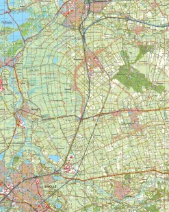 Topografische Kaart 21 Oost Zwolle