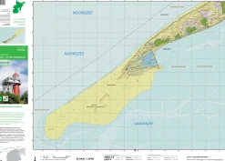 Topografische kaart Vlieland