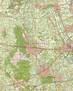Topografische Kaart 28 West Almelo