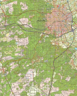 Topografische Kaart 33 West Apeldoorn
