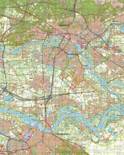 Topografische Kaart 40 West Arnhem
