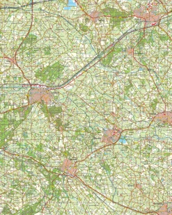 Topografische Kaart 34 West Enschede
