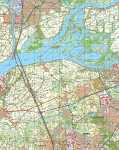Topografische Kaart 44 West Oosterhout