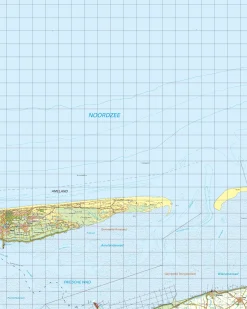 Topografische Kaart 2 West Schiermonnikoog