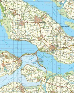 Topografische Kaart 43 West Willemstad