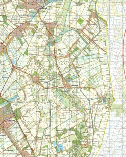 Topografische Kaart 13 West Winschoten
