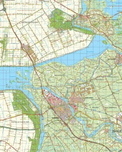 Topografische Kaart 21 West Zwolle
