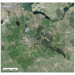 Utrecht Satellietkaart 1651
