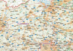 Vlaanderen Topografische Kaart 1750