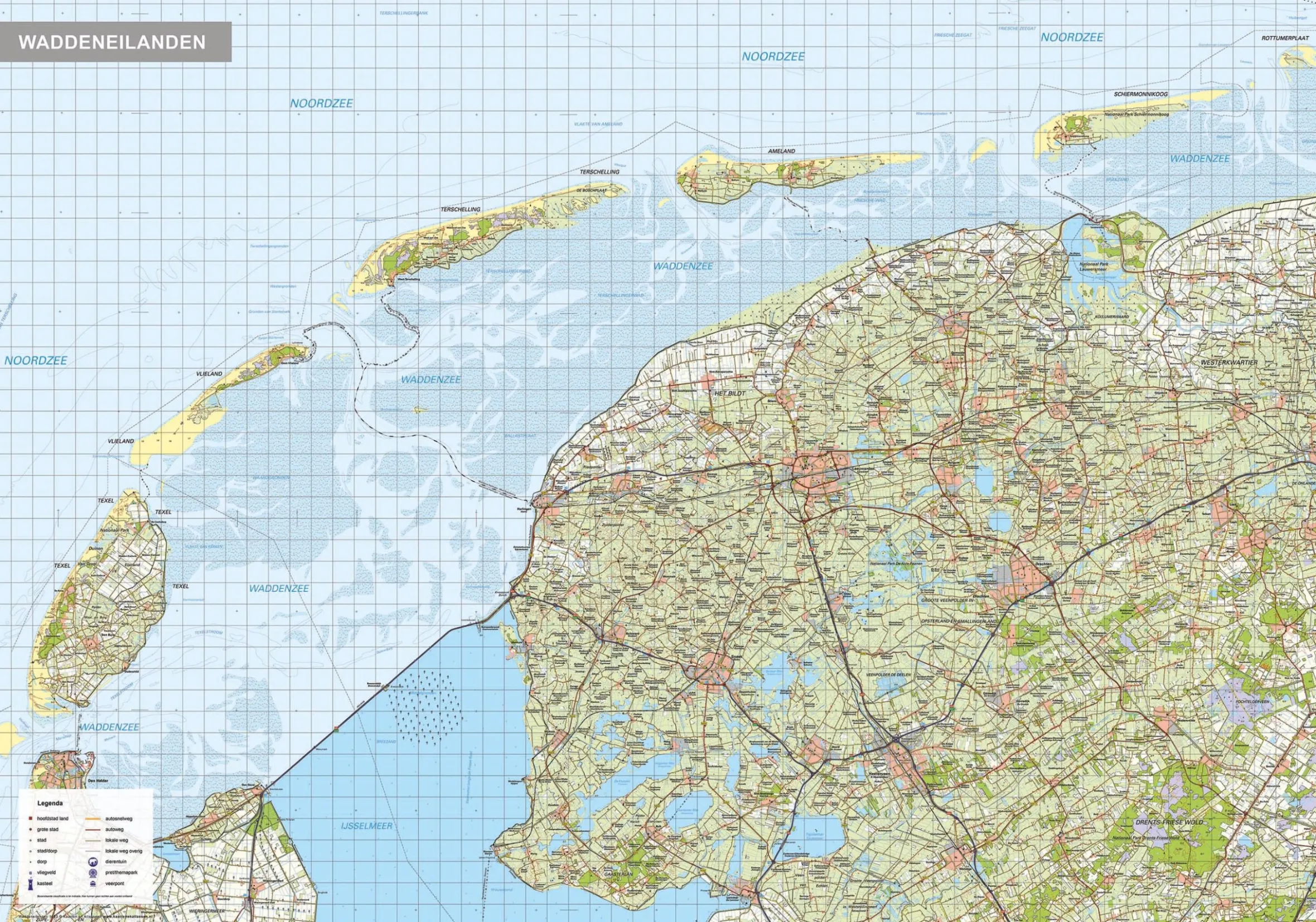 Waddeneilanden 1663