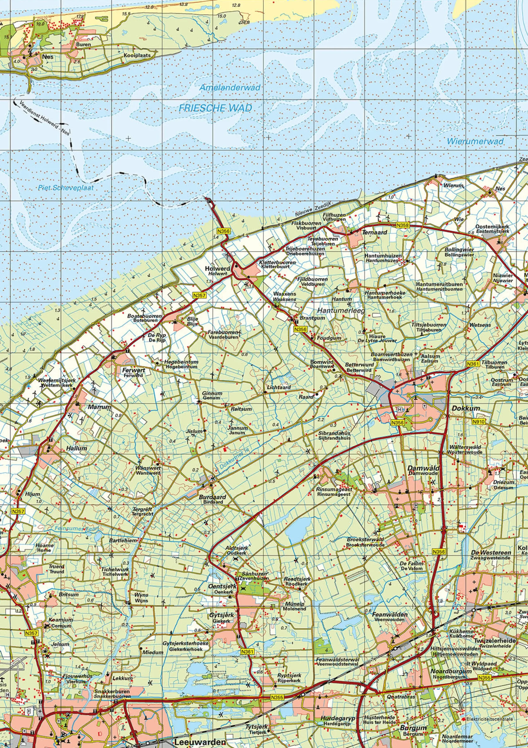 Waddeneilanden 1663