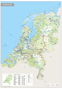 Waterkaart van Nederland 753