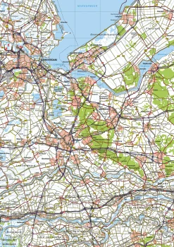 Wegenkaart Nederland 106