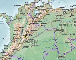 Zuid-Amerika natuurkundig 1703